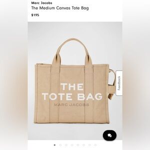 Marc Jacobs The Canvas Medium Tote Bag Beige